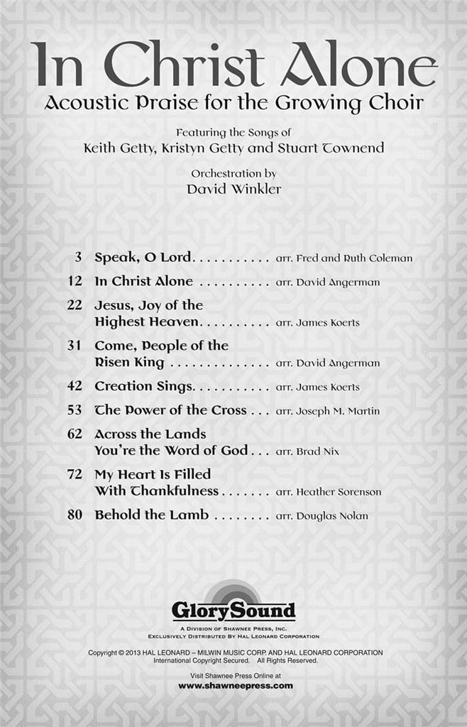 In Christ Alone